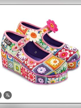 Hot Chocolate Design Platform Mary Jane’s Crochet Print